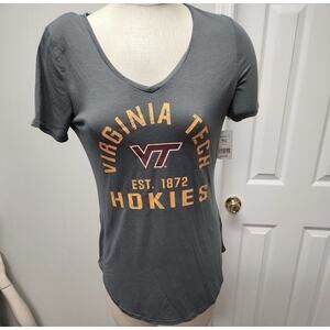~BRAND NEW~ Virginia Tech Hokies VT Hokies T-Shirt 🦃 Hokie Nation small petite